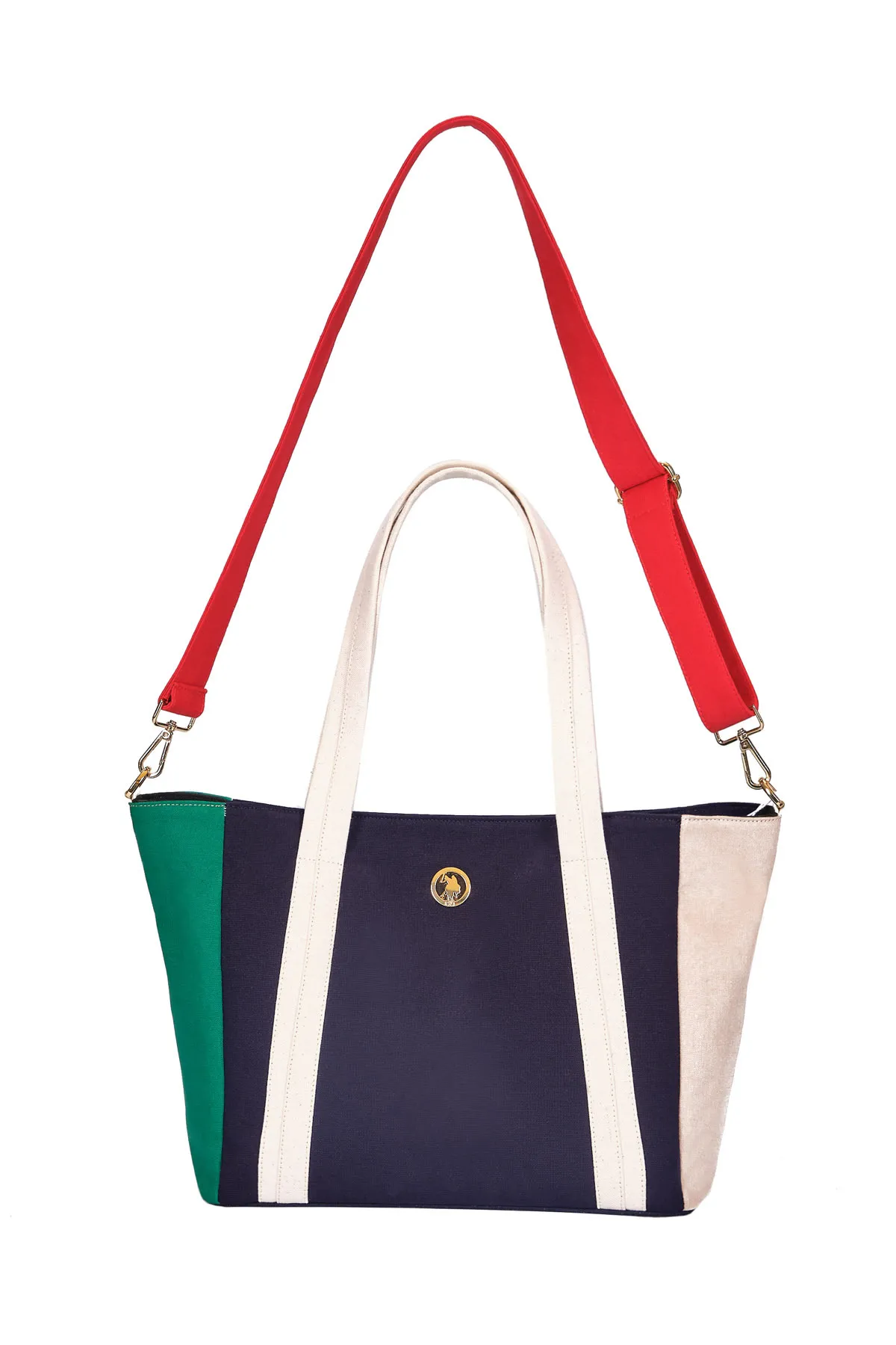 U.S. POLO ASSN. KADIN OMUZ ÇANTASI LACIVERT US24380