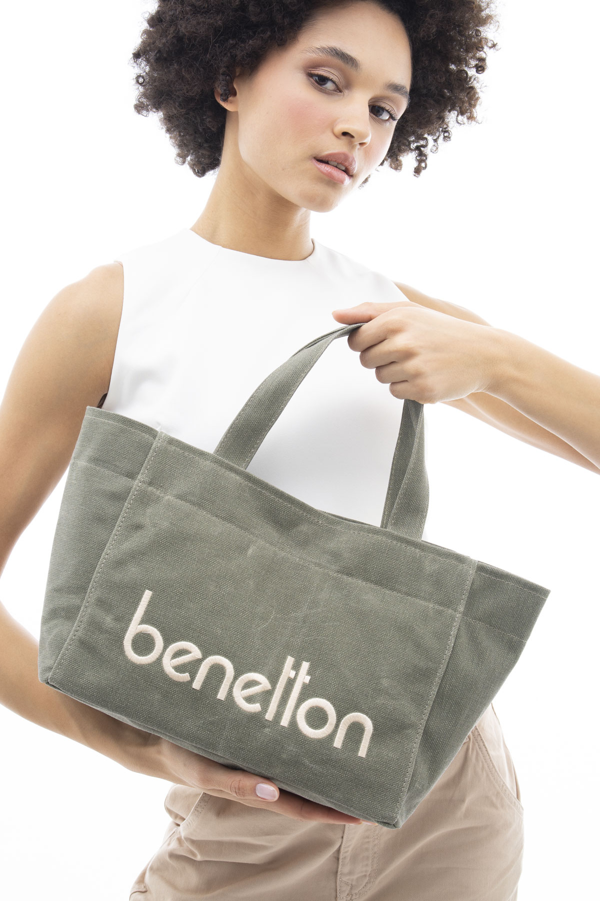 BENETTON KADIN EL ÇANTASI HAKİ BNT1102
