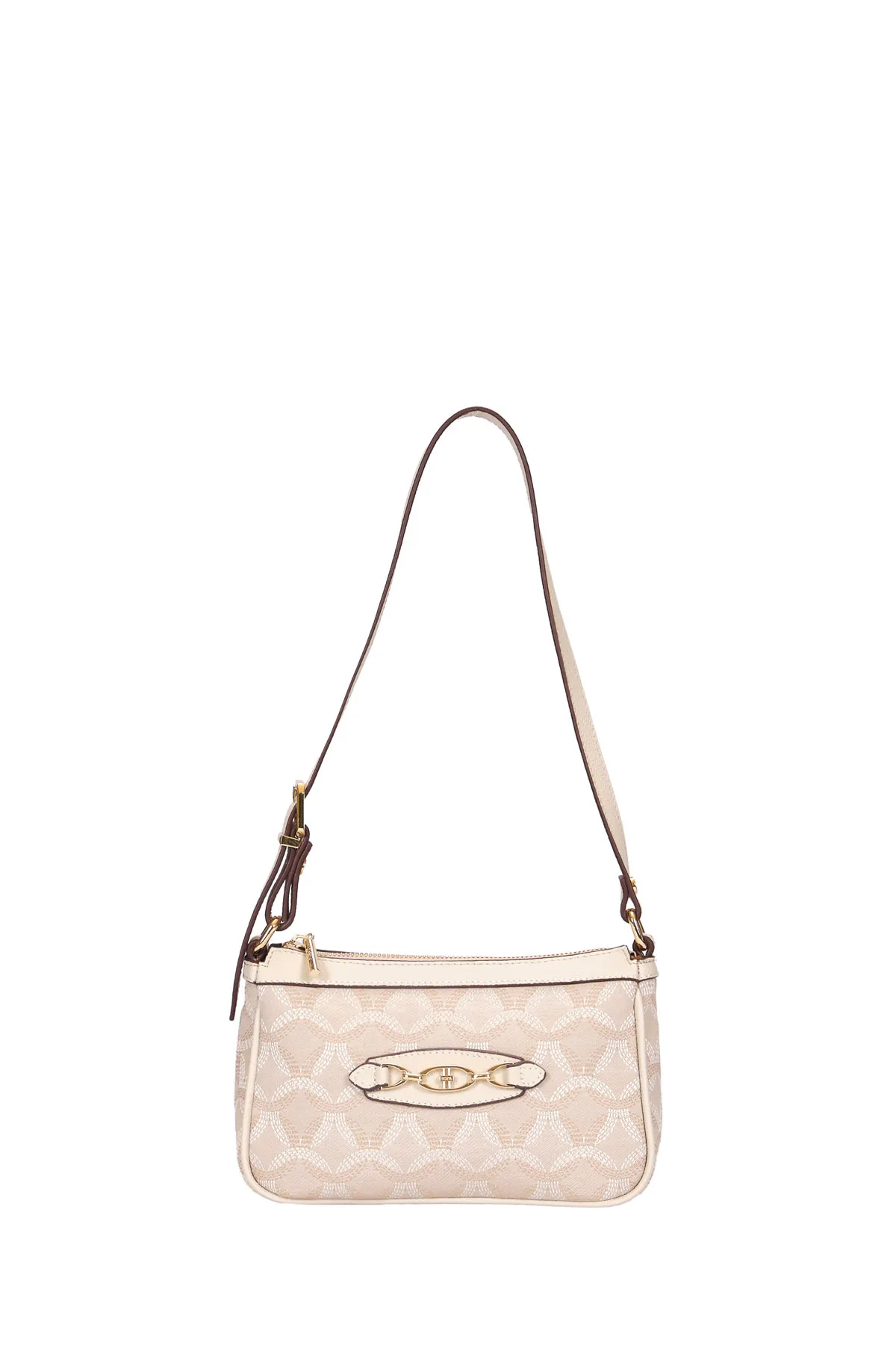 U.S. POLO ASSN. KADIN OMUZ ÇANTASI BEJ US24362