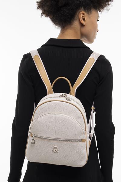 BENETTON KADIN SIRT ÇANTASI BEJ-A.CAMEL BNT1066