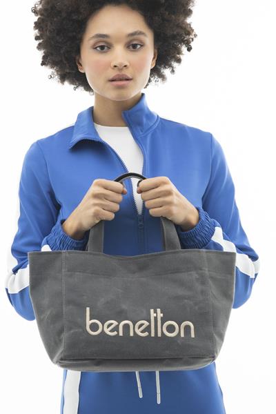 BENETTON KADIN EL ÇANTASI GRİ BNT1102