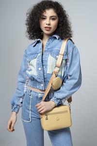 BENETTON KADIN ÇAPRAZ ÇANTA SARI-A.CAMEL BNT774