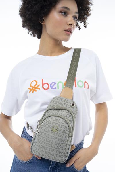 BENETTON KADIN VÜCUT ÇANTASI YEŞİL-A.CAMEL BNT1079