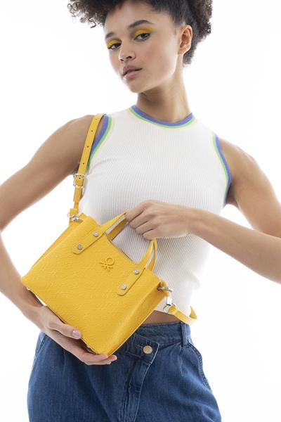 BENETTON KADIN EL ÇANTASI SARI BNT1045
