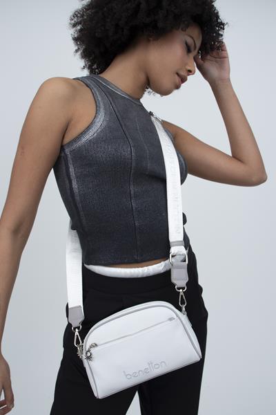 BENETTON  BEYAZ-A.GRİ BNT 1342