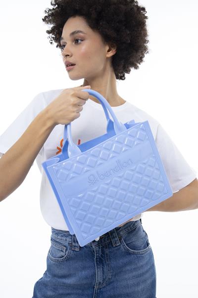BENETTON KADIN EL ÇANTASI MAVI BNT921