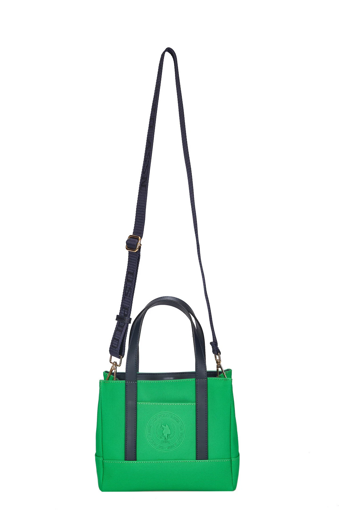 U.S. POLO ASSN. KADIN POSTACI ÇANTASI YESIL-LACIVERT US24307