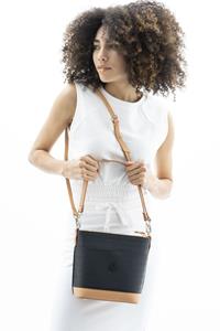 BENETTON KADIN ÇAPRAZ ÇANTA SIYAH-A.CAMEL BNT469