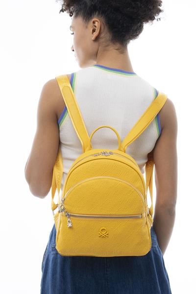 BENETTON KADIN SIRT ÇANTASI SARI BNT1066