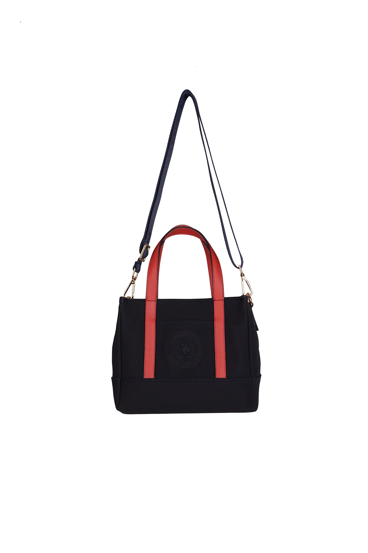 U.S. POLO ASSN. KADIN POSTACI ÇANTASI LACIVERT-KIRMIZI US24307