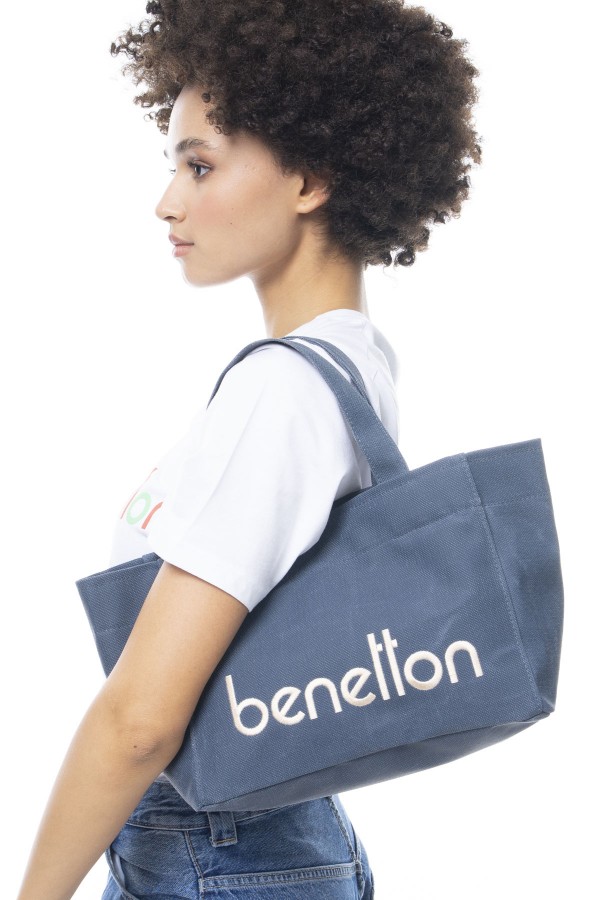 BENETTON KADIN EL ÇANTASI LACİVERT BNT1102